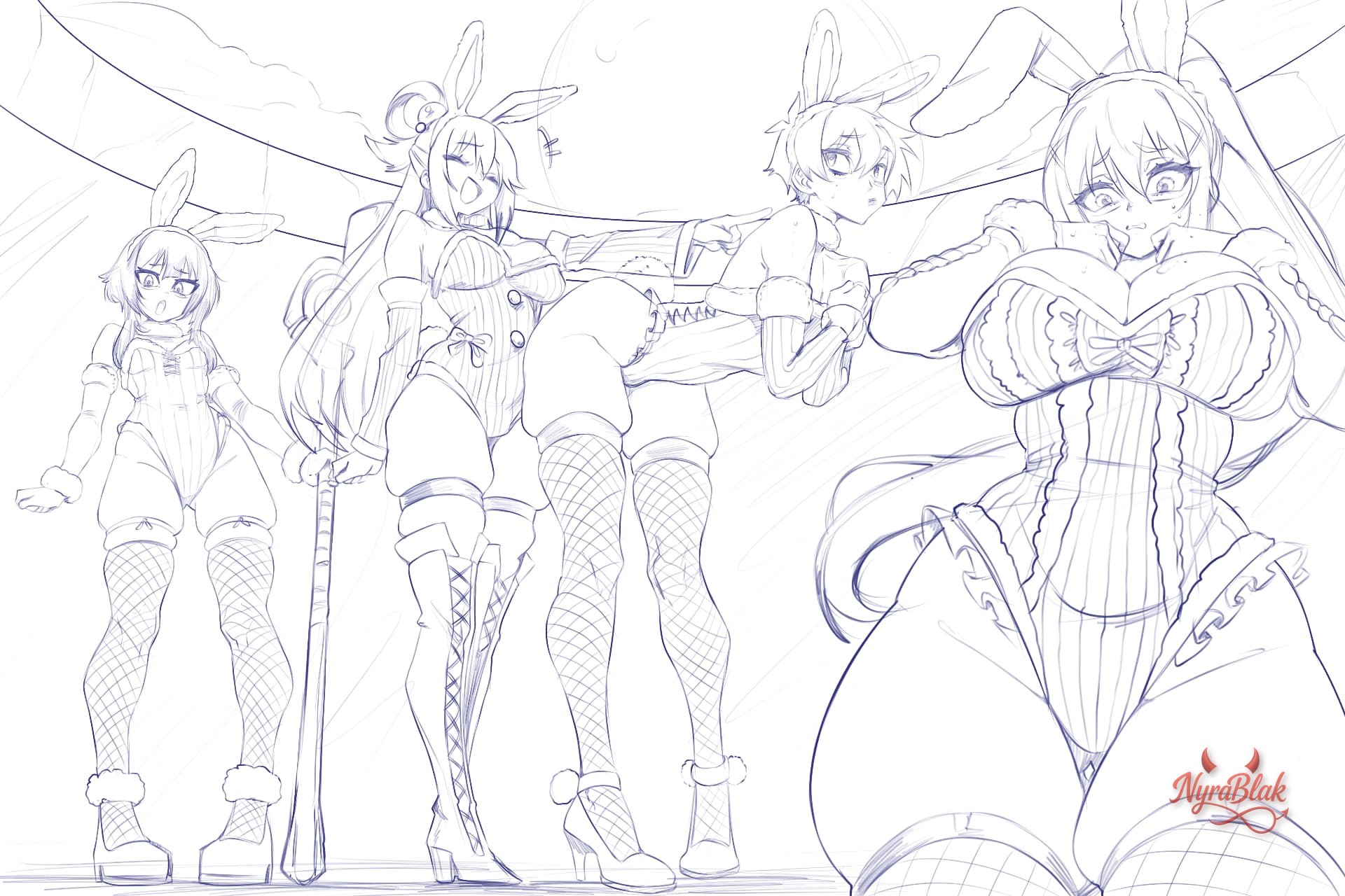 Line-Up — Character Sheet by NyraBlak